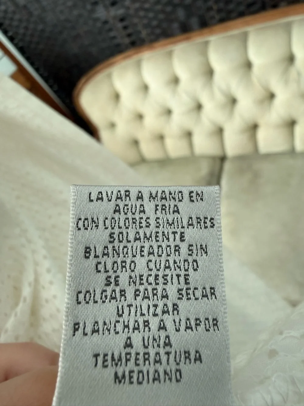 🤍 Vintage Nine West Ivory Eyelet 2PC Set Blazer & Skirt Cottage Chic - Picture 14 of 15